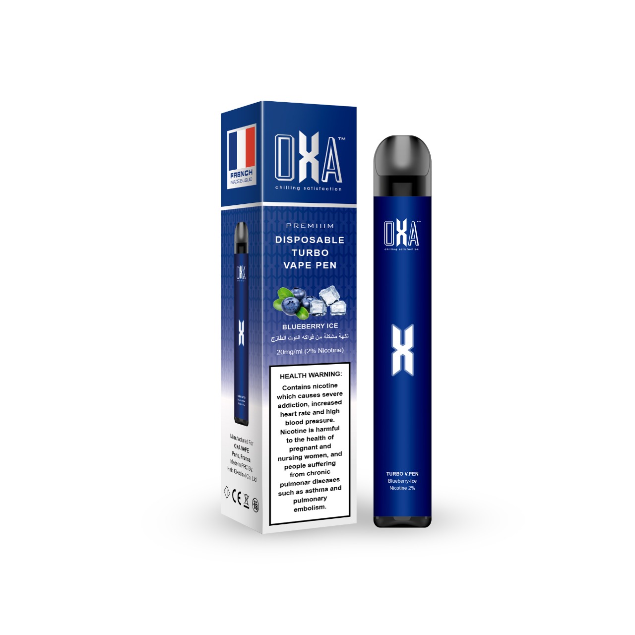 OXA TURBO PLUS VAPE PEN Blueberry Ice